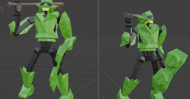 character designs - brickbot beatdown