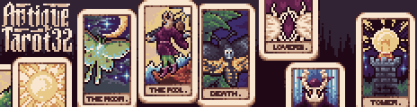 palette example - antique tarot 32